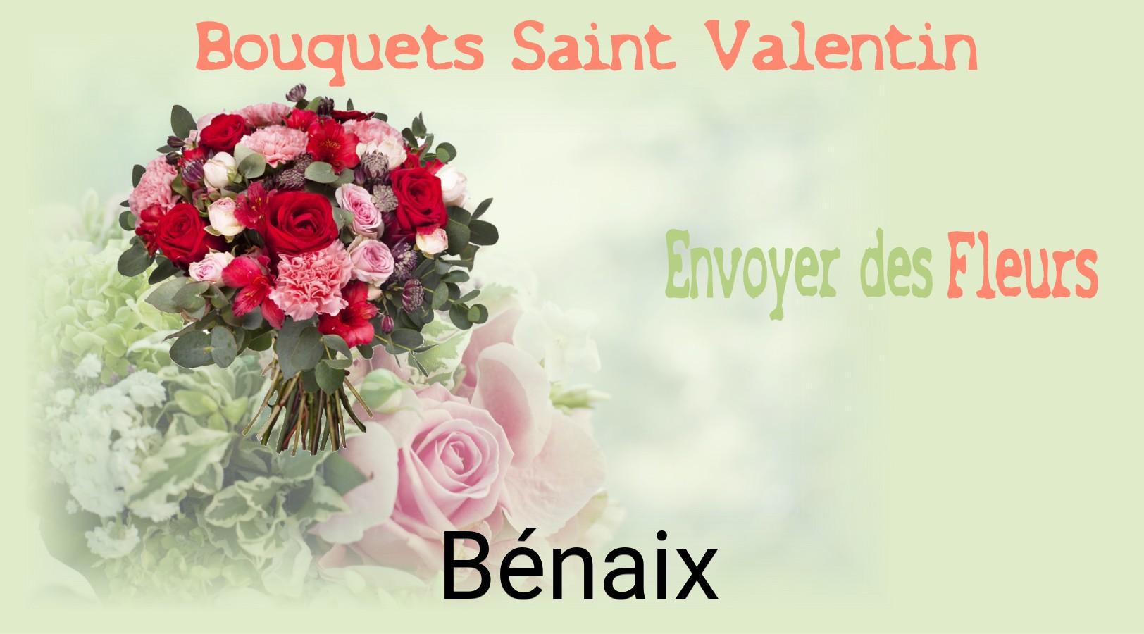 Roses de Saint-Valentin livrées à Bénaix